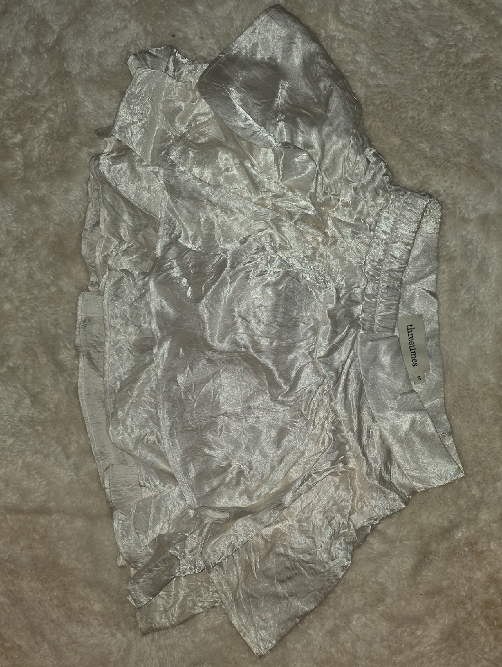 Threetime Ruffle Skirt